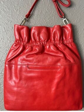 HOBO Prose Crossbody Bag Red Leather | Like New